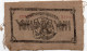 CHINE : Rare Billet Ancien En Tissu (xf) - Cina