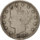 Monnaie, États-Unis, Liberty Nickel, 5 Cents, 1903, U.S. Mint, Philadelphie - 1883-1913: Liberty