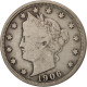 Monnaie, États-Unis, Liberty Nickel, 5 Cents, 1906, U.S. Mint, Philadelphie - 1883-1913: Liberty (Libertà)