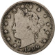 Monnaie, États-Unis, Liberty Nickel, 5 Cents, 1906, U.S. Mint, Philadelphie - 1883-1913: Liberty