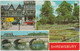 Shrewsbury, Shropshire Multiview. The Dingle, Welsh Bridge. Unposted - Shropshire