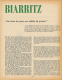 1962 : Document, BIARRITZ (6 Pages Illustrées) Port Des Pêcheurs, Plage Des Fous, Côte Des Basques, Plage... - Ohne Zuordnung