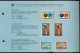 SOUVENIR ONU EMISSION DE 1968 LOT DE  12 TIMBRES - Colecciones & Series