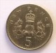 Monnaie - Grande-Bretagne - 5 Pence 1975 - - 5 Pence & 5 New Pence