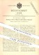 Original Patent - Fr. Grotkass In Celle , 1895 , Uhr , Uhren , Wecker , Uhrwerk , Glocke , Klingel , Uhrmacher , Zeit !! - Historische Dokumente