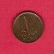 NETHERLANDS  1 CENT 1966 (KM # 180) - 1948-1980 : Juliana