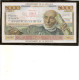Billet Réunion P56 100 Nouveaux Francs Sur 5000francs (schoeler)RRR - Reunion