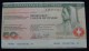 MEGA RARE SWITZERLAND 50 FRANCS SWISS BANKERS TRAVELLERS REISECHECK CHEQUE DE VOYAGE ND 1980-90, VF+. - Swaziland