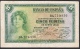 SPAIN  P85  5    PESETAS   1935  Serie B  VF - 5 Peseten