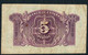 SPAIN  P85  5    PESETAS   1935  Serie B  VF - 5 Peseten