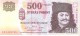 Hungary - Pick 188 - 500 Forint 2001 - Unc - Hongrie