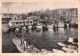 03771 "CAGLIARI - LA DARSENA" ANIMATA, BARCHE.  CART.  SPED. 1954 - Cagliari