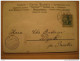 1903 Sonderburg To Broacker 5 Pf Germania On Geiranger Mountains Postcard Germany Deutsches Reich III Third Reich - Briefe U. Dokumente