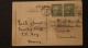 Barbados Post Card Silver Sands Cancelled 1934 A04s - Barbados (...-1966)