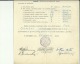 CROATIA   --  SOKOLSKA ZUPA ZAGREB  --  FALCON COUNTY, LEADER  --  CERTIFICATE  --  1936   --   TIMBRE FISCAL, TAX STAMP - Diplome Und Schulzeugnisse