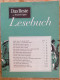 Lesebuch Das Beste Aus Reader's Digest 1972 - Autres & Non Classés