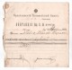 Ukraine // Kiev / Peasant Land Bank 1916 Rare Receipt - Ukraine