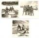 Militaires, Regiment, Montagne Marche, Lot De 3 Photos A Identifie   (bon Etat) Dim: 8 X 8. - Guerre, Militaire