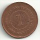 Straits Settlements 1 Cent 1897 - Malesia