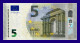 5 EURO "YA" GREECE Firma DRAGHI Y002 D5 UNC - 5 Euro