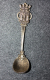 Cuillère à Café De Collection Ancienne "Carcassonne" Métal Argenté - Cuiller - Spoon - Spoons