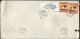 China Airmail 1982 Birds Crape Myrtle And Chinese Parasol, Japanese Fan-pictures, China 20f Postal History Cover. - Briefe U. Dokumente
