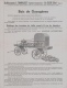 01 1157 LA CLUSE AIN 1940 PUBLICITE Pour BOIS DE GAZOGENES Ets C. THOMASSET Ingenieur Constructeur Gazogene Scierie - Publicités