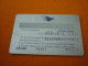 Indonesia Garuda Airlines Airways Silver Frequent Flyer Member Miles Card (plane/avion) - Airplanes