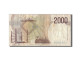 Billet, Italie, 2000 Lire, 1990, Undated, KM:115, TB - 2000 Lire