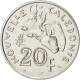 Monnaie, Nouvelle-Calédonie, 20 Francs, 1992, Paris, SPL+, Nickel, KM:12 - Nieuw-Caledonië