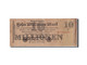 Billet, Allemagne, 10 Millionen Mark, 1923, 1923-07-25, KM:96, TB - 10 Mio. Mark
