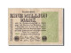 Billet, Allemagne, 1 Million Mark, 1923, 1923-08-09, KM:102b, TB - 1 Mio. Mark