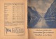 Guide Norvégien - Elbe - 1934 - 16 Pages - Partition De Musque Et Textes - Tableaux ... - Norway