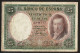 25 Pesetas 25/04/1931. Spain/ Espagne. (Vicente Lopez) - 1-2-5-25 Pesetas