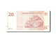 Billet, Congo Democratic Republic, 20 Francs, 1997, 1997-11-01, KM:88a, NEUF - Democratic Republic Of The Congo & Zaire