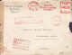 Romania BANCA NATIONALA A ROMANIEI, BUCURESTI 1941 Meter Cover Brief TIKØB DENMARK "OKW" Zensur SCARCE DESTINATION - 2. Weltkrieg (Briefe)