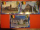 Delcampe - Lot De 7 Cartes De NEUFVILLES ( SOIGNIES ) : Autour De L'Eglise Et De La Place - Soignies