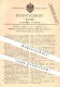 Original Patent - Damm & Ladwig MbH In Velbert , 1912 , Schloss Für Türen , Möbel , Koffer , Schlosser , Schlosserei !! - Historische Dokumente