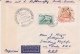 Hungary-1957 Censored As After Revolution Lufthansa First Flight Cover Budapest Berlin Dresden - Storia Postale