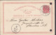 Iceland UPU Postal Stationery Ganzsache Entier 10 Aur Ziffer REYKJAVIK 1905 BERLIN Germany (2 Scans) Cote 80,- € - Entiers Postaux
