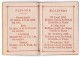 PETIT ALMANACH Pour 1892 / CALENDRIER : 3,5 X 5 CM - PUB : PAPETERIE DESPREZ / PARIS - À VOIR DÉTAILS ! - RARE ! (t-790) - Tamaño Pequeño : ...-1900