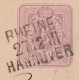 DR Ganzsache Mit Bpst. L3 Rheine-Hannover Sauberer Stempel - Briefe U. Dokumente