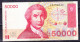 CROATIE 1993, BILLET DE 50 000 DINARS ( Croates). (6AB1) - Croatie