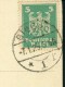 Rarität Rare Stempel Giessen Nach Frankfurt 7.1.1925 - Boot Mit Frauen Auf Dem See - Giessen