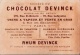 Chromo Chocolat DEVINCK - Où Diable Est Ma Bouteille De Cognac !!..-  Scans Recto Verso - Autres & Non Classés