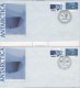 AAT Australia Antarctic  1990 5 FDC USSR Mawson Davis Scientific Co-operation Antarctic - Collections, Lots & Séries