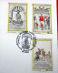 SMOM 2004 ,MAUSOLE'S DU SMOM  , COMPLETE SET    FDC, VIAGGIATA 0CCASIONE - Malte (Ordre De)