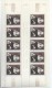 Delcampe - MONACO - Collection D´Art Du Palais Princier  - Lot 10 Feuilles,coin Daté, De 10 Timbres Neufs - (voir Scans Et Détails) - Collections, Lots & Séries