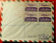 SAN MARIN0 1959 - PRIMO VOLO SAN MARINO - RIMINI- LONDRA, BLOCK FDC - Storia Postale