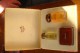 Coffret Equipage Hermes Eau De Toilette 10 Ml,après-rasage 30 Ml Savon 24 Grs 1981.Complet Non Touché. - Homme